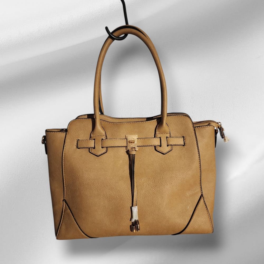Elegant Tan Tote Bag